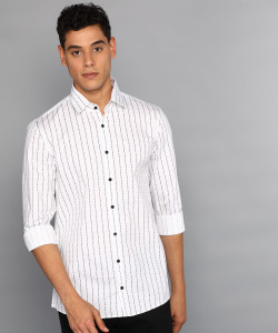 Calvin klein striped shirt store