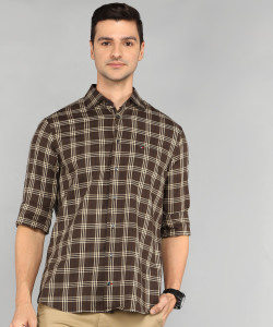 Brown tommy hilfiger shirt new arrivals
