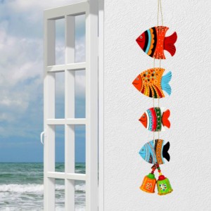 Buy Sohibe Colorful Butterfly Hanging Handmade Hand-Painted Latkan