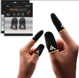 Funda Controller de Dedo de Pantalla Táctil Gaming Olakin Funda de Dedo para Juego Móvil Thumb Sleeves para Juegos movil PUGB Transpirable Anti-Sudor Sensibles 2 Pares 