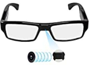 CAMSENSE Spy Glasses Invisible Lens No Hole Complete Hidden