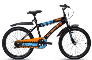 Vector 91 Stunner 20T Black Orange Kids cycle 20 T BMX Cycle
