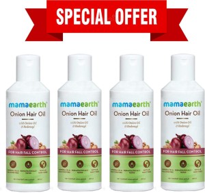 Buy Mamaearth Onion Hair Oil for hair growth with Onion & Redensyl for Hair  Fall Control - 150ml Online at Best Prices in India - JioMart.