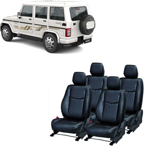 AutoSafe Leather Car Seat Cover For Mahindra Bolero 7S Price in India Buy AutoSafe Leather Car Seat Cover For Mahindra Bolero 7S online at Flipkart