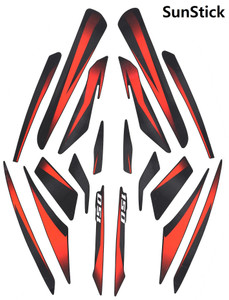 SunStick Sticker Decal for Bike Price in India Buy SunStick