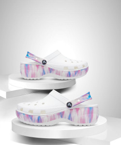 CROCS Classic Women White Clogs Buy CROCS Classic Women White