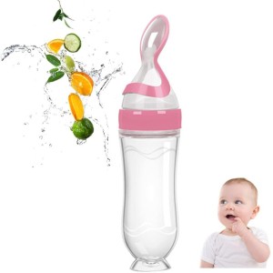 Bottle Spoon Baby Food Dispensing Feeding