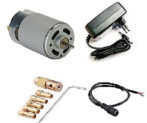 samest 12v 555 DC Motor 12000rpm High Speed with Drill Chuck