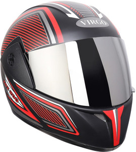 VirgoNo1 ZDI 200 Full Face ISI Mark Approve Silver Visor Motorbike Helmet -  Buy VirgoNo1 ZDI 200 Full Face ISI Mark Approve Silver Visor Motorbike  Helmet Online at Best Prices in India -