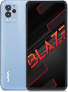 LAVA Blaze (Glass Blue, 64 GB)(3 GB RAM)