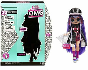 LOL Surprise O.M.G. Shadow Fashion Doll with 2 Surprises O.M.G