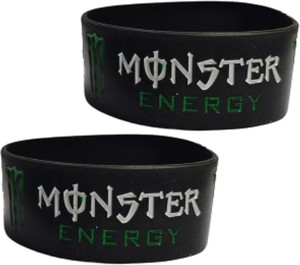 Buy Jashan Accessories Pack of 1 Monster Black Silicon Wrist Band for Men  and Boys at Amazon.in
