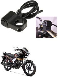 Qiisx CNC On Off Motorcycle Handlebar Fitting Switch For Mahindra