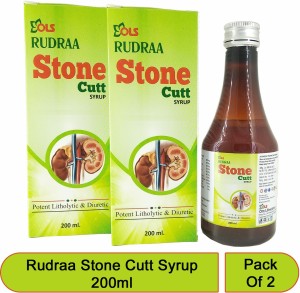 Rudraa Stone Cutt pathri nikalne ki dawai kidney stone medicine ayurvedic syrup Pack of 2