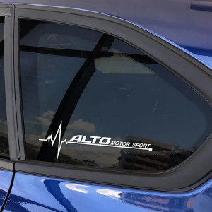 Car glass new arrivals sticker