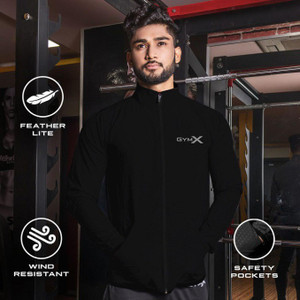 Buy Gymx Solid Men Wind Cheater Online at Best Prices in India |  Flipkart.com