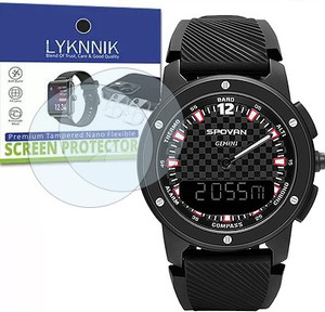 LYKNNIK Screen Guard for SPOVAN Gemini Smartwatch Smartwatch