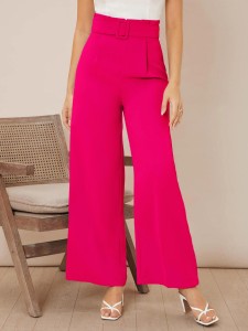 KOTTY Regular Fit Women Pink Trousers