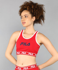 Fila zip hot sale crop top