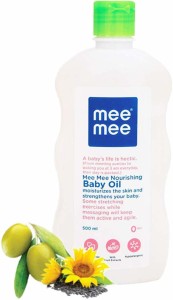 MeeMee Baby Oil With Fruit Extracts- 500 ml
