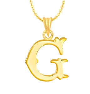 G letter gold on sale locket