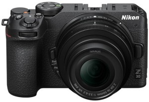 NIKON Z30 Mirrorless Camera Z DX 16 - 50 mm f/3.5 - 6.3 VR & Nikkor Z DX 50 - 250 mm f/4.5 - 6.3 VR Lens