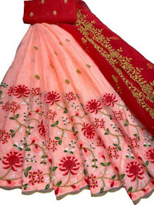 KCBRO Embroidered Semi Stitched Lehenga Choli Buy KCBRO