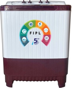 Feltron 8.5 kg Semi Automatic Top Load Maroon, White(FIPL85SWM)