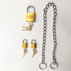 Small chain lock clearance