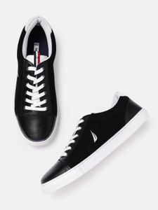 NAUTICA Nautica Men Black Solid Sneakers Sneakers For Men Buy NAUTICA Nautica Men Black Solid Sneakers Sneakers For Men Online at Best Price Shop Online for Footwears in India Flipkart