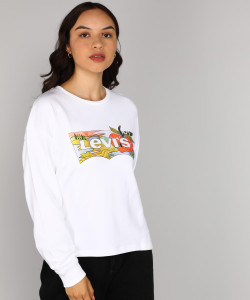 Levi 2025 white sweater