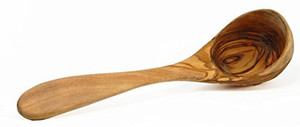 Le Souk Olivique Olive Wood 10Inch Ladle