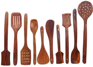 Seema Crafts Wooden Ladle