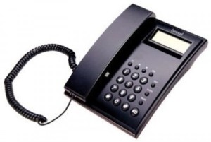 beetel c51 corded landline phone(black)