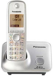 panasonic kxtg-3711sx cordless landline phone(silver)