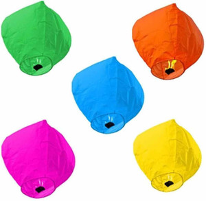 Nik Sales Multicolor Paper Sky Lantern