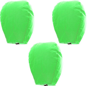Little India Green Paper Sky Lantern