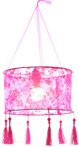 My Party Suppliers Diwali Kandil Pink Polyester Lantern