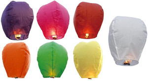 Arihant Comfort Multicolor Paper Lantern