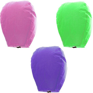 Little India Multicolor Paper Sky Lantern