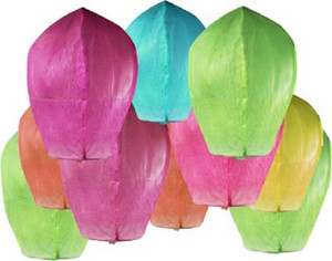 GI Retails Multicolor Paper Sky Lantern