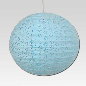 Dhol Dhamaka Blue Paper Lantern