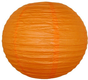 Funcart Orange Paper Lantern