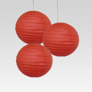 Christmas Tree Shops Red Paper Lantern