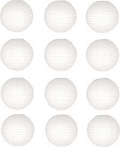He Retail White Paper Lantern