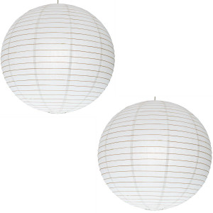 SantaStores Chinese White Paper Lantern