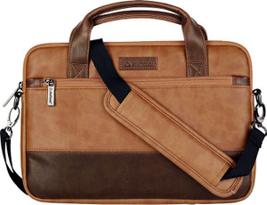 Stuffcool 15 6 Inch Laptop Messenger Bagbrown