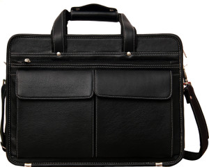 Rehbar 15 Inch Expandable Laptop Messenger Bag Black Best Price In
