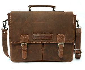 Hammonds Flycatcher 15 6 Inch Expandable Laptop Messenger Bagbrown