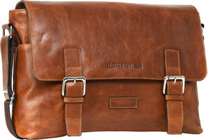 Leather Zentrum 15 inch Laptop Messenger Bag